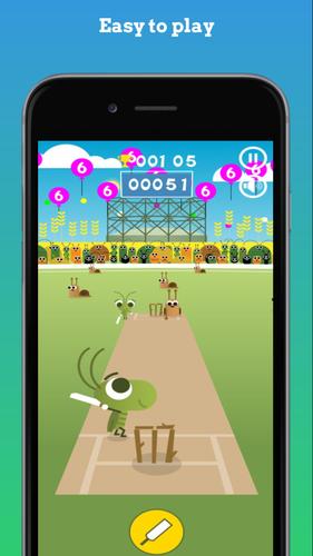Doodle Cricket captura de pantalla 