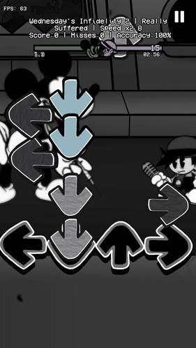 Corrupted Suicide Mouse Battle captura de pantalla 
