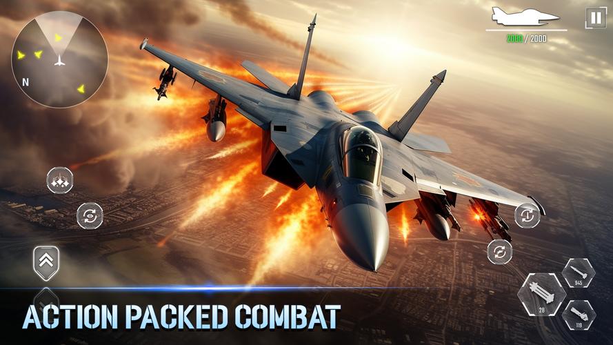 Aircraft Strike: Jet Fighter Screenshot 1