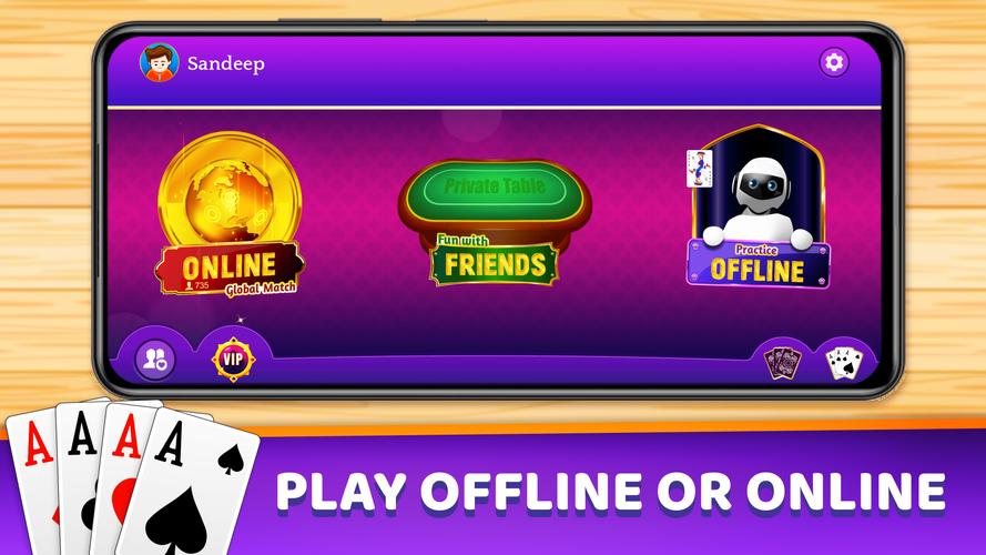 Callbreak Multiplayer экрана 4