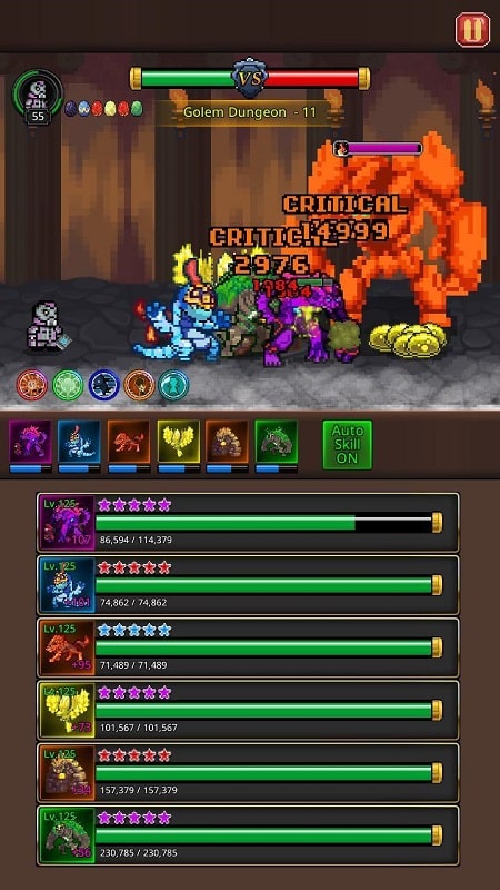 Grow Merge Monsters ဖန်သားပြင်ဓာတ်ပုံ 3