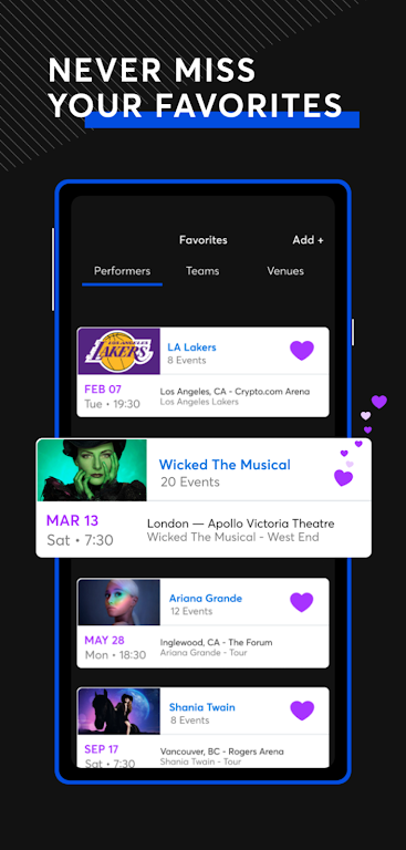 Ticketmaster ảnh chụp màn hình 3