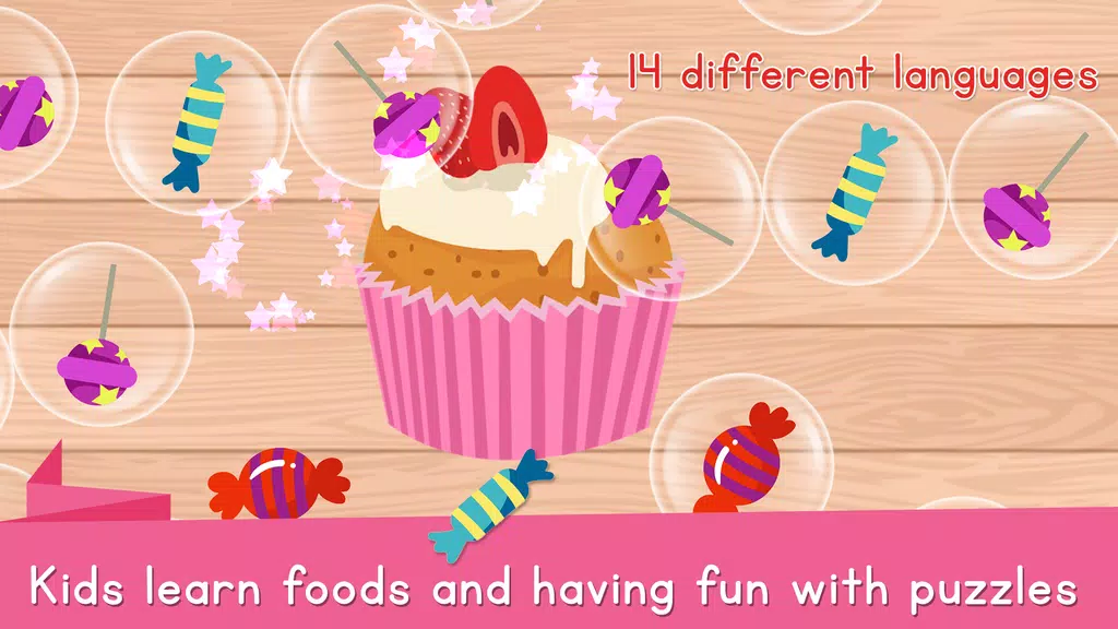 Food Puzzle for Kids ဖန်သားပြင်ဓာတ်ပုံ 4