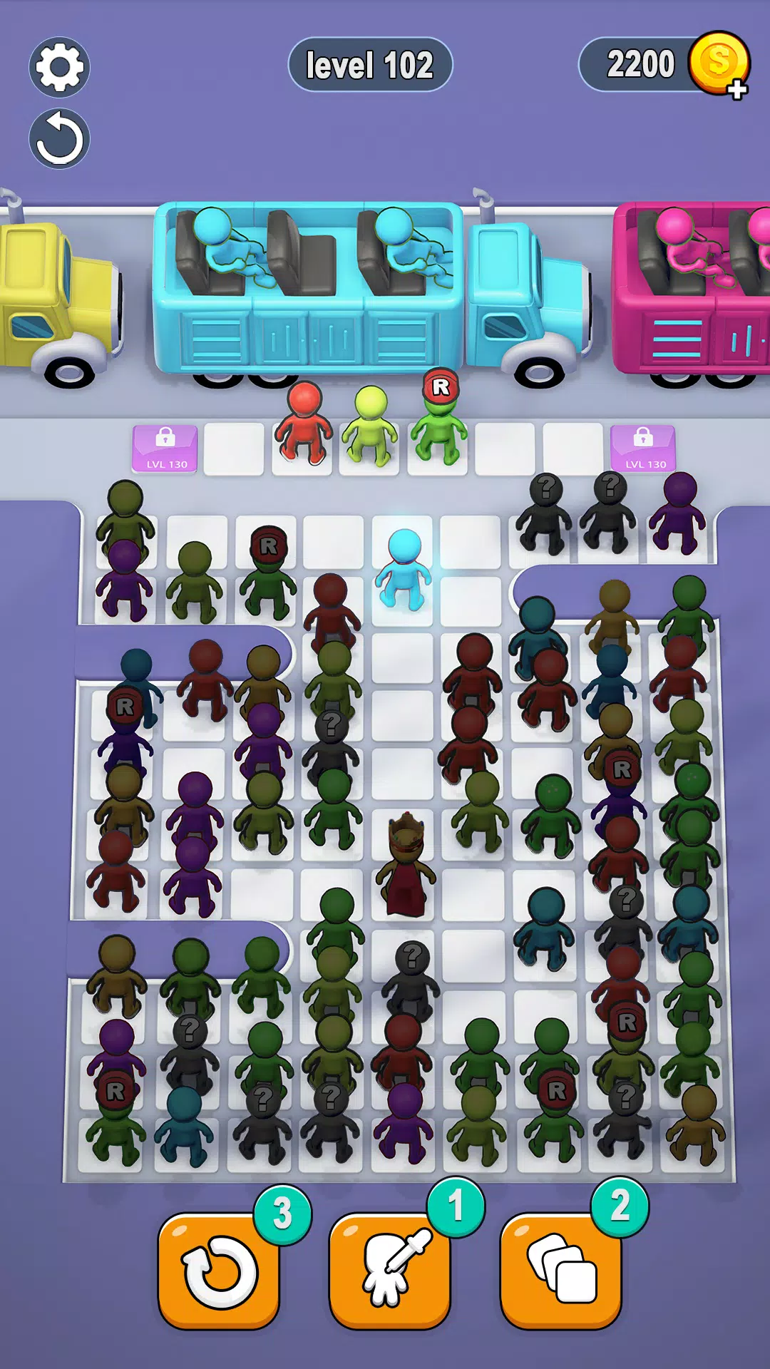 Bus Jam 3D Games captura de pantalla 