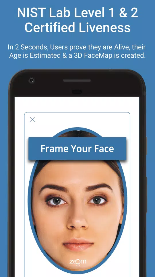 FaceTec Demo ဖန်သားပြင်ဓာတ်ပုံ 2