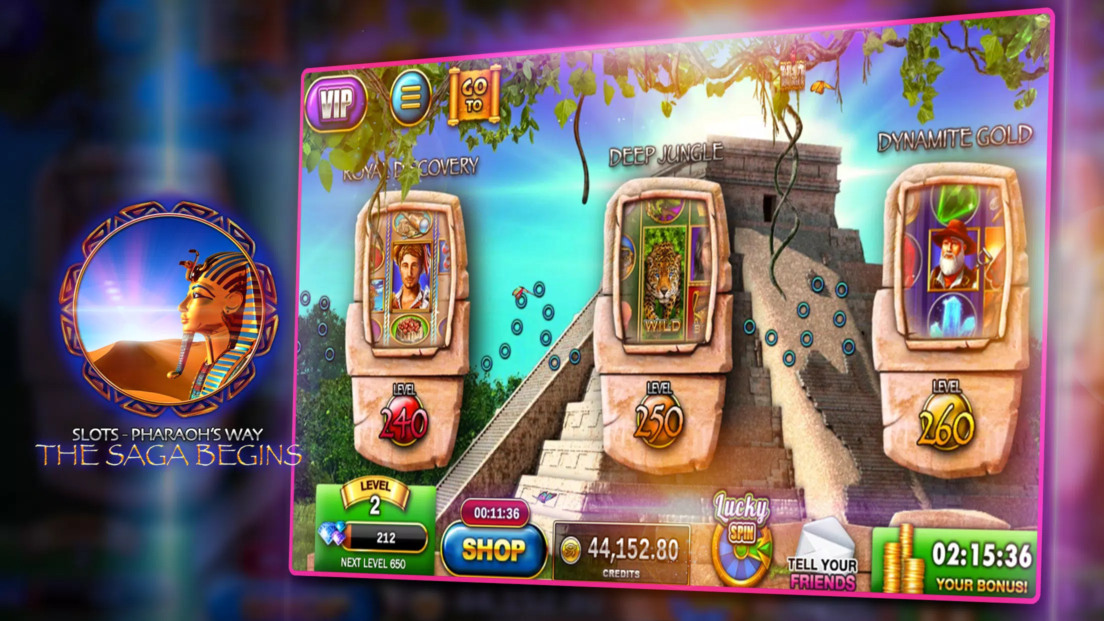 Slots - Pharaoh’s Way Casino экрана 1