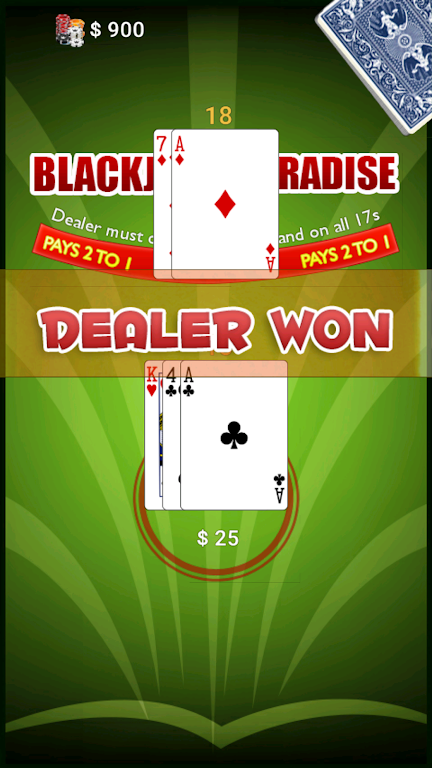 Screenshot BlackJack Paradise 4