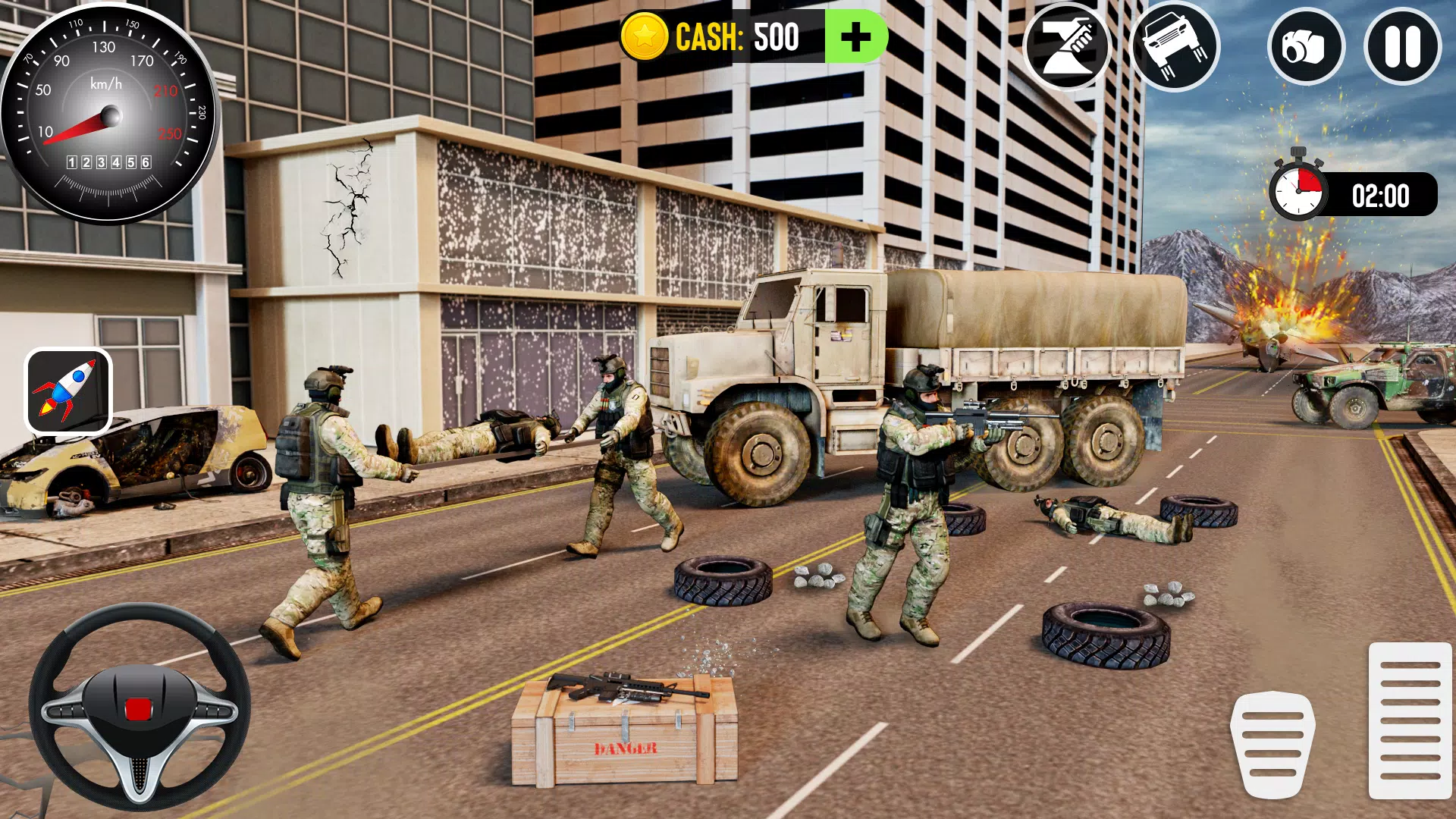 Army Car Games Truck Driving Screenshot 1