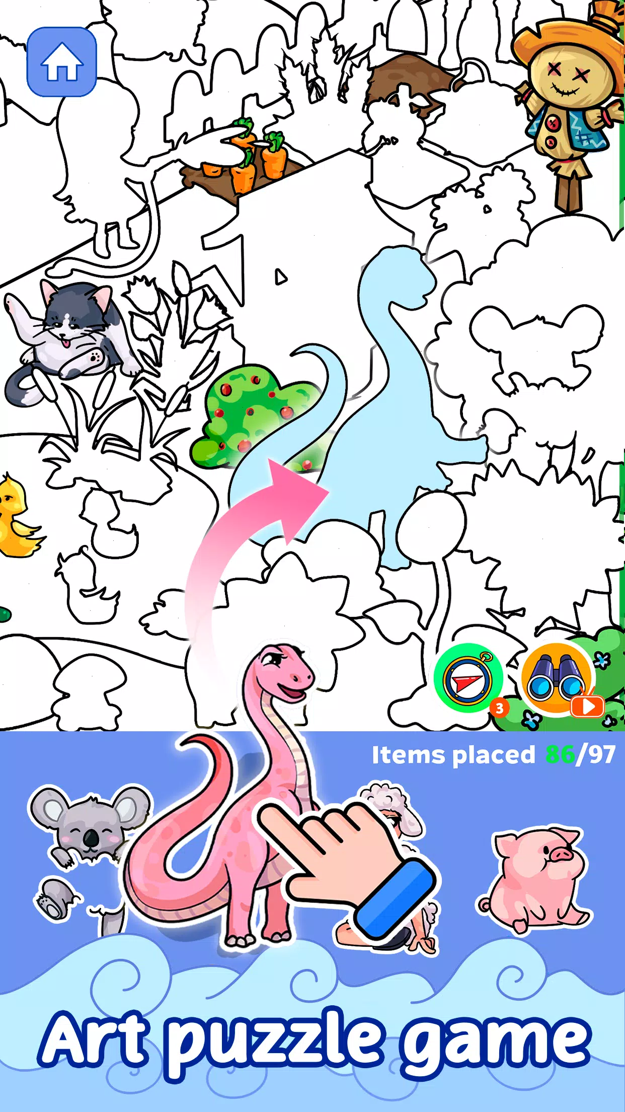 Sticker Book - Art of Puzzle screenshot 2