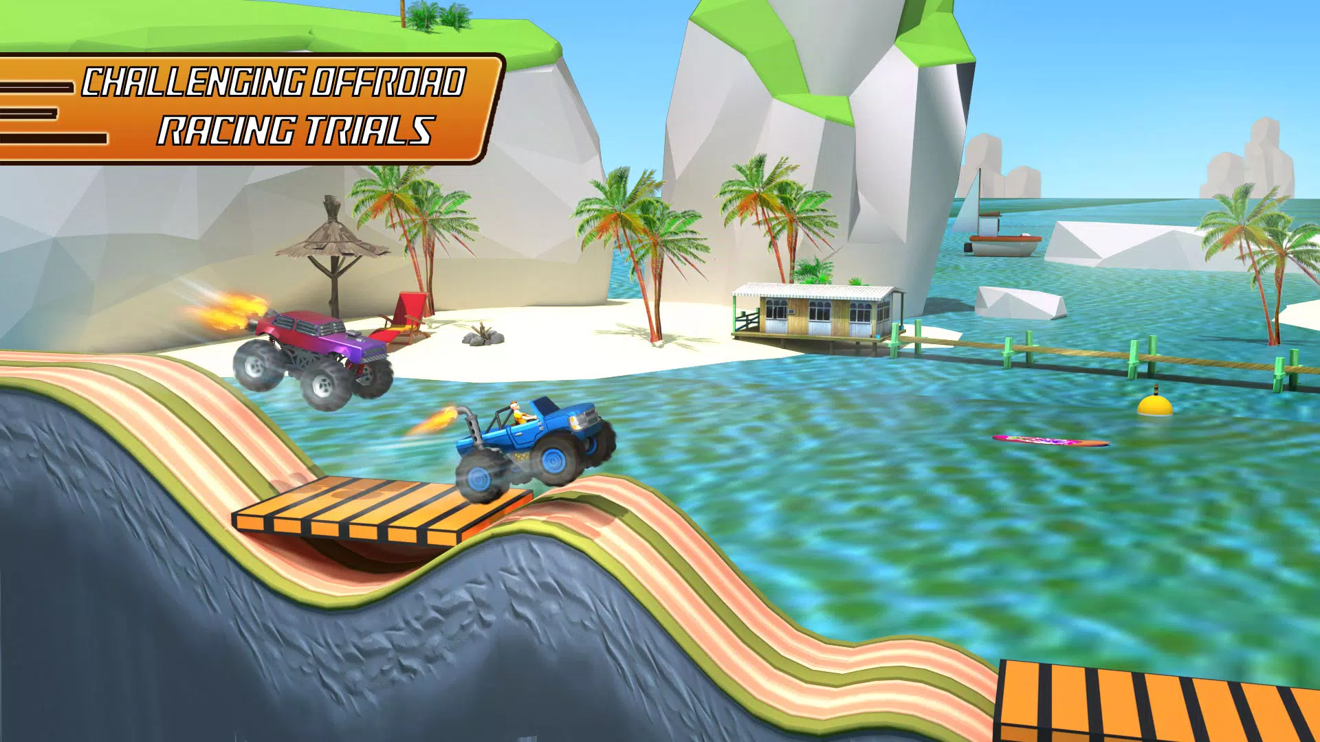 Uphill Racing - Hill Jump Game Screenshot 3