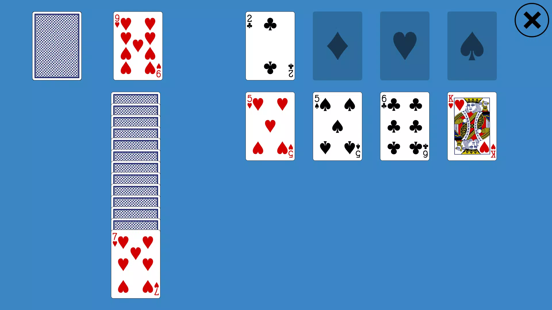 Classic Canfield Solitaire screenshot 1