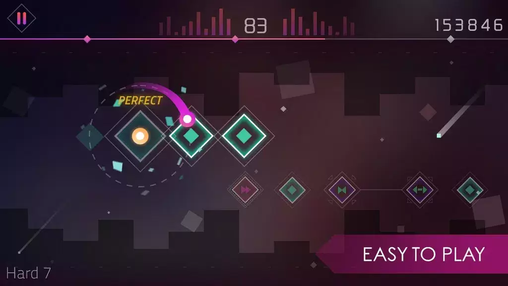 Beat Tiles: Rhythmatic Tap ảnh chụp màn hình 1