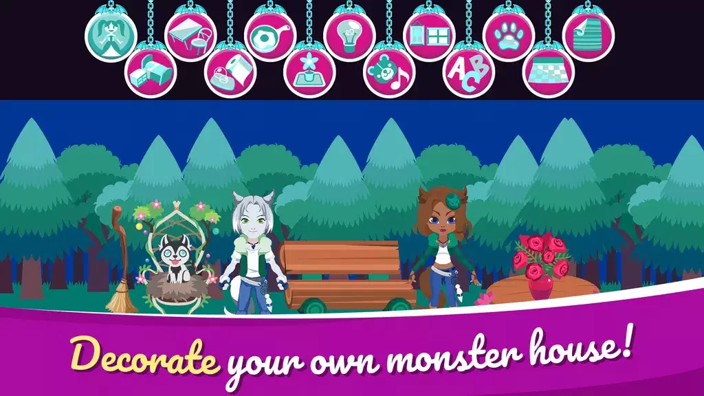 My Monster House: Doll Games Screenshot 1