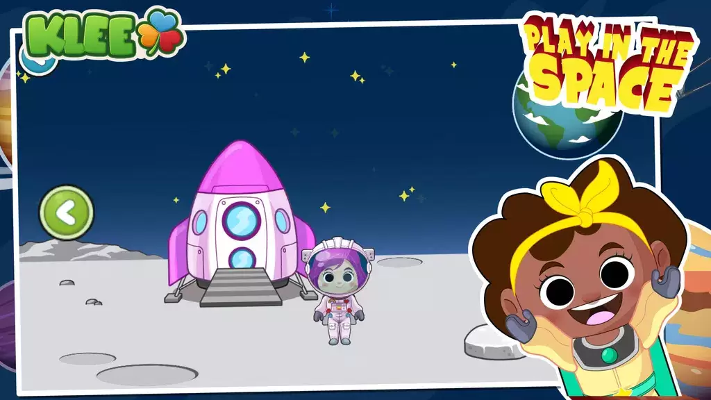 Play city SPACE Game for kids captura de pantalla 