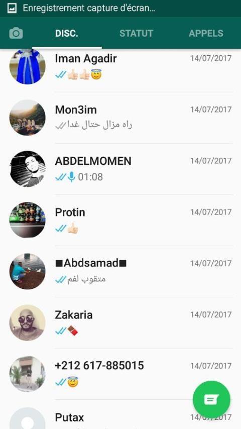 WatsAp Messenger Capture d'écran 4