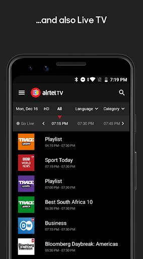 Airtel TV экрана 4