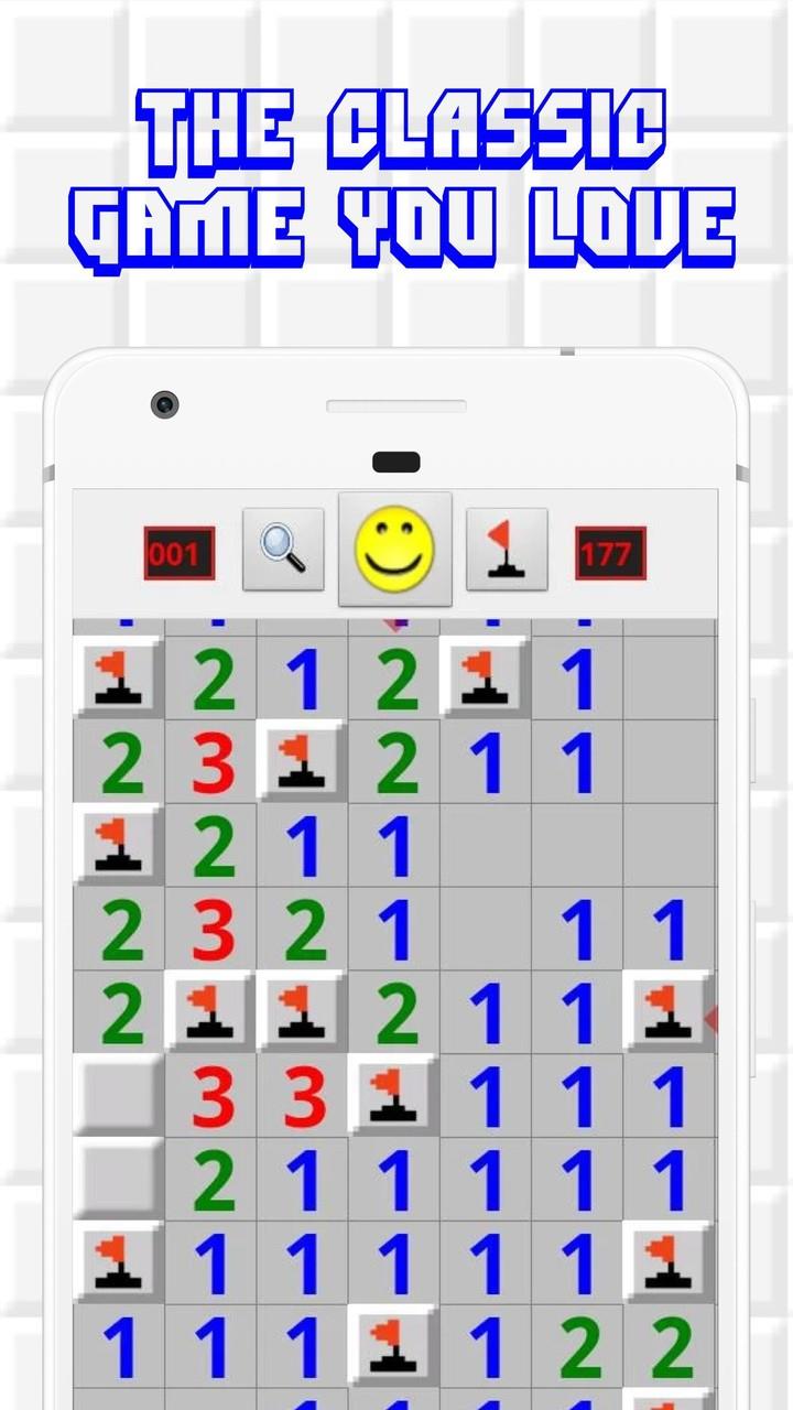 Minesweeper for Android स्क्रीनशॉट 1