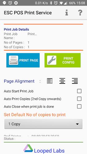 ESCPOS Bluetooth Print Service Screenshot 3