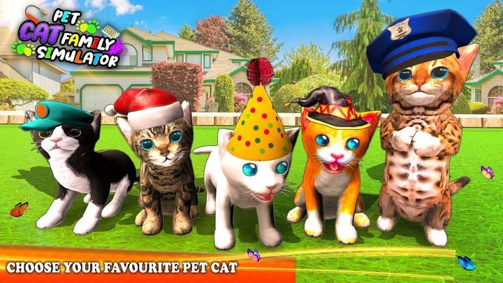 Pet Cat Simulator Cat Games ảnh chụp màn hình 4