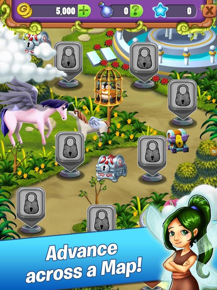 Hidden Mahjong Unicorn Garden zrzut ekranu 2