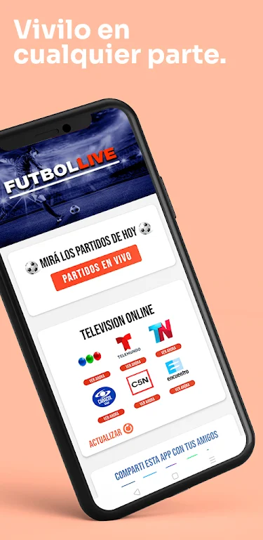 Futbol Live экрана 3