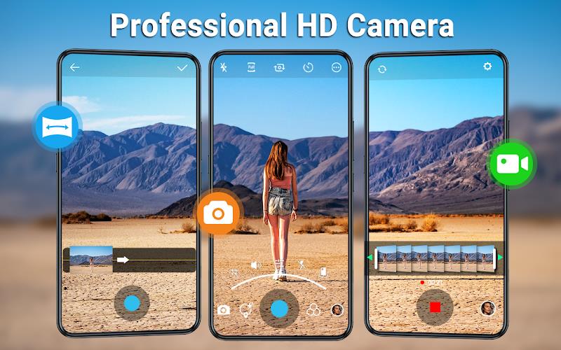 HD Camera -Video Filter Editor ဖန်သားပြင်ဓာတ်ပုံ 1