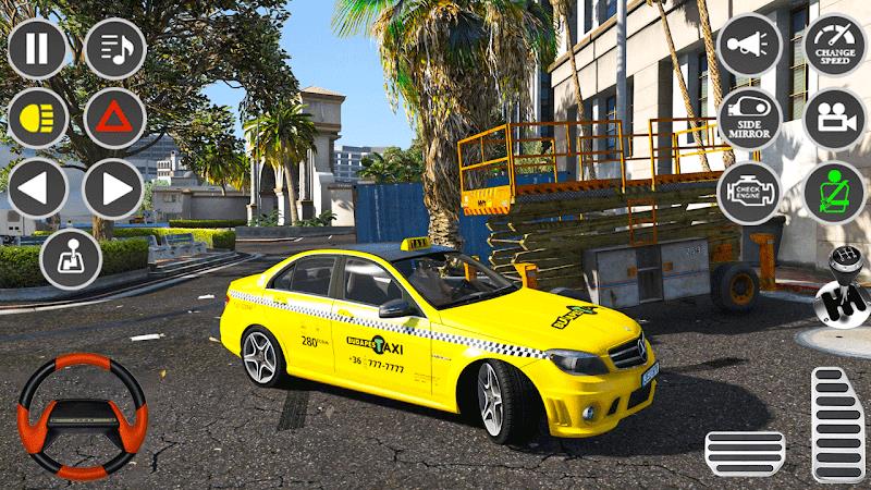 US Prado Car Taxi Simulator 3D स्क्रीनशॉट 3