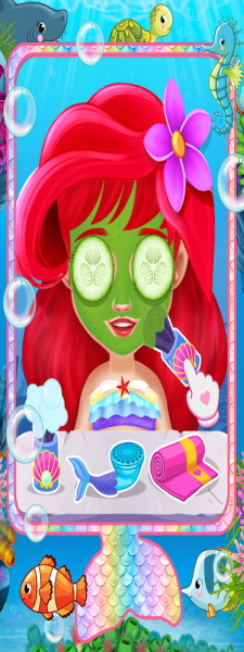 Baby Princess Mermaid Phone captura de pantalla 