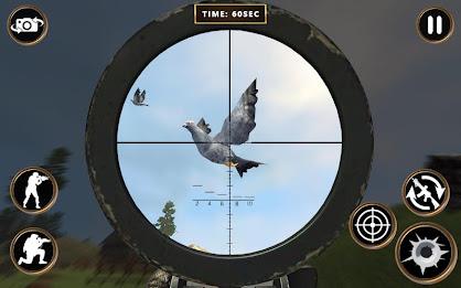 Pigeon Hunting & Shooting Game screenshot 1