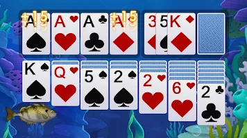 Solitaire Fish World-OceanTrip screenshot 2