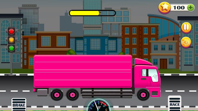 Cargo Truck Driving-Truck Game ekran görüntüsü 3