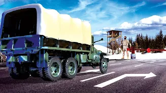 Indian army truck Game 2021 zrzut ekranu 1