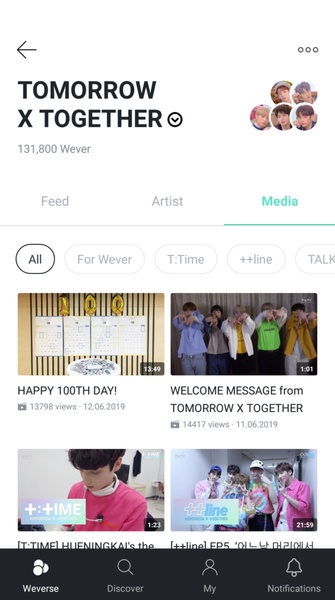 Weverse Screenshot 4