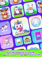 Baby Unicorn Phone For Kids экрана 1