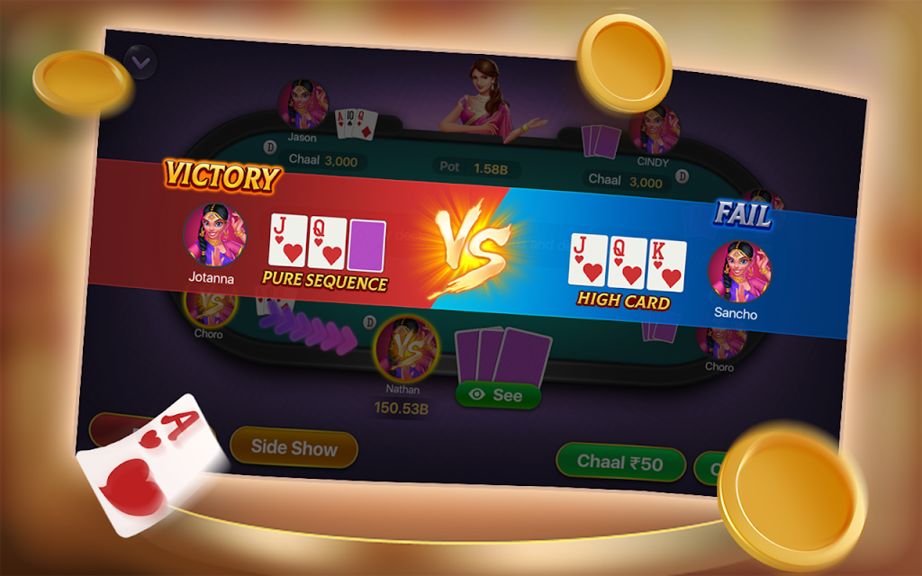 TeenPatti Royal zrzut ekranu 3