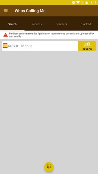 Quién me está llamando captura de pantalla 