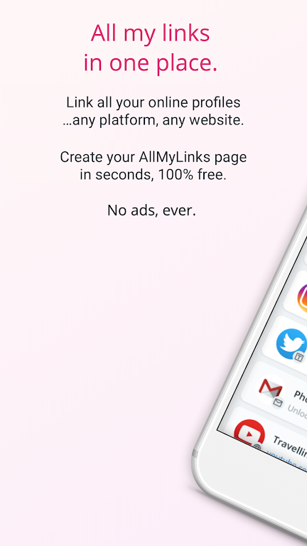 AllMyLinks स्क्रीनशॉट 1