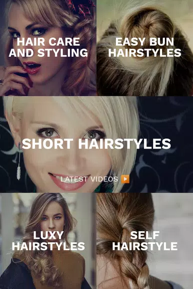 Hairstyles for your face screenshot 4