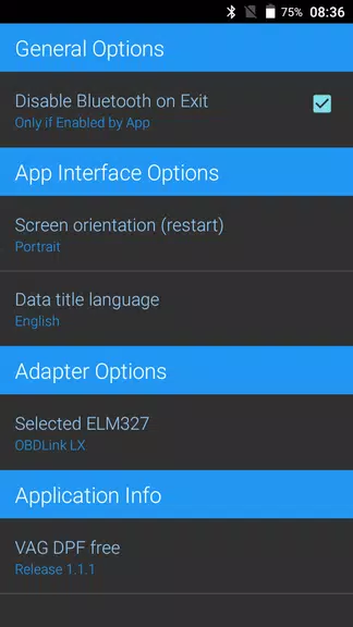 Screenshot VAG DPF lite 2