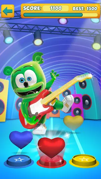 Talking Gummy Bear Kids Games screenshot 2