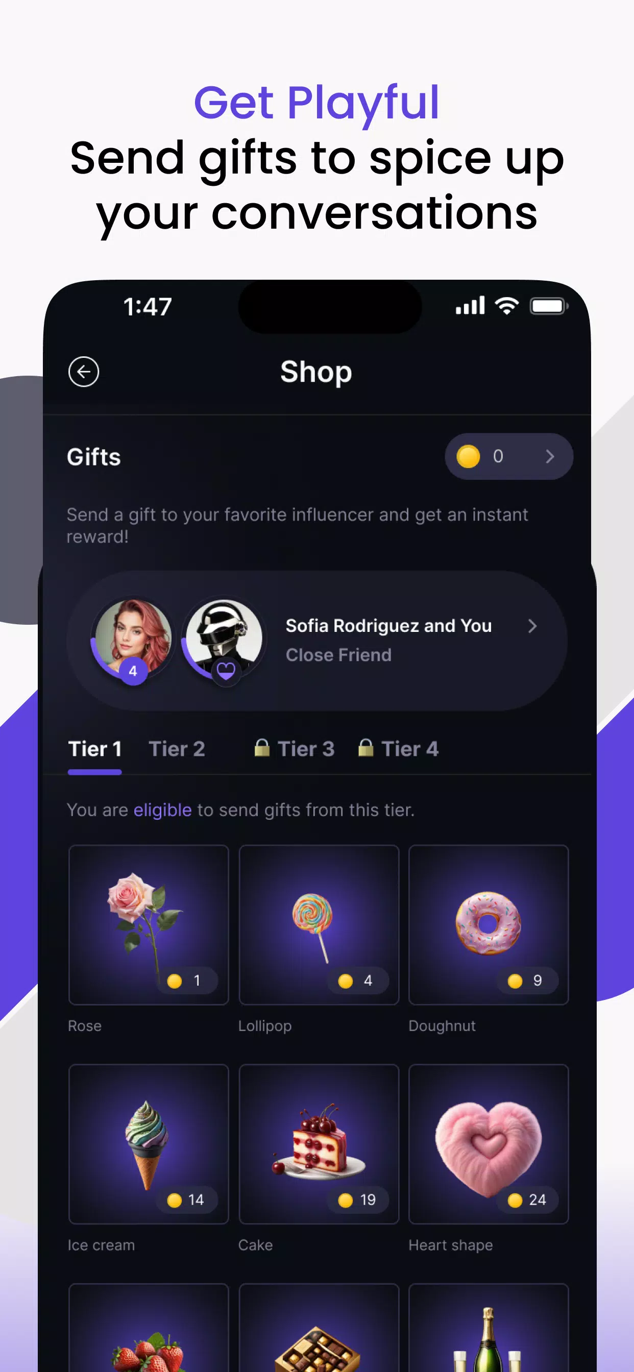 Vaib: AI Character Chat应用截图第4张