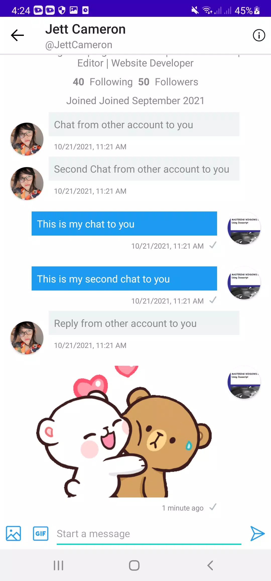 Socialize screenshot 1