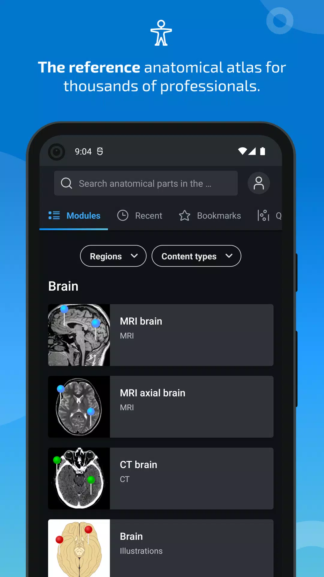 e-Anatomy Screenshot 1