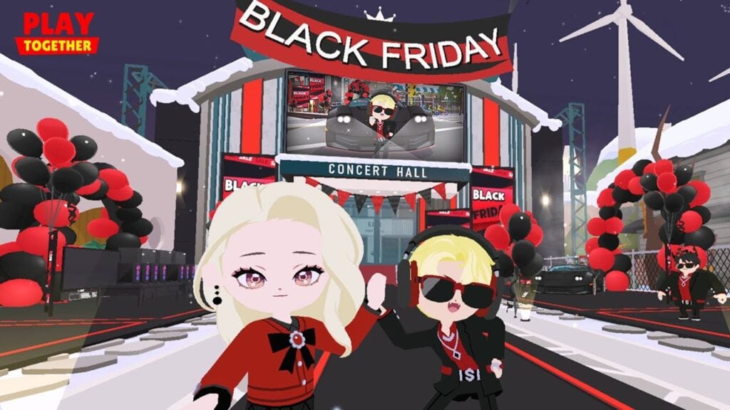 Les mini-jeux d'hiver de Play Together et la frénésie du Black Friday arrivent !