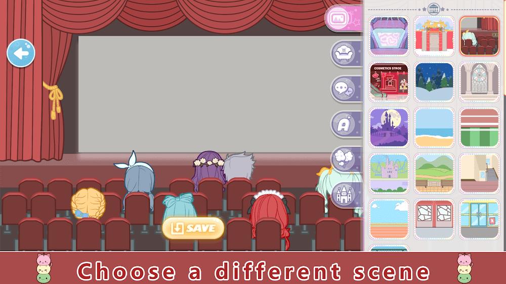 YOYO Doll Anime Dress Up Game screenshot 4