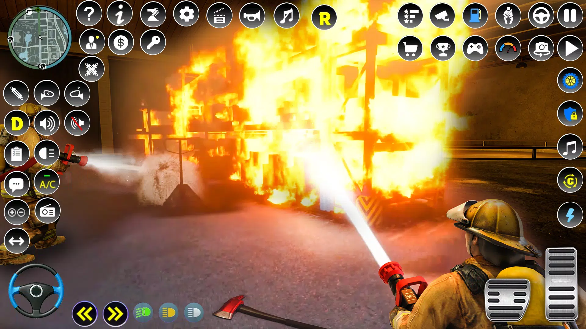 Firefighter :Fire Brigade Game Screenshot 2