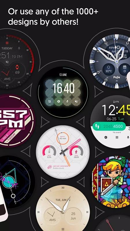 Watch Faces - Pujie - Premium应用截图第2张