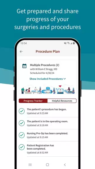 Stanford Health Care MyHealth ekran görüntüsü 3