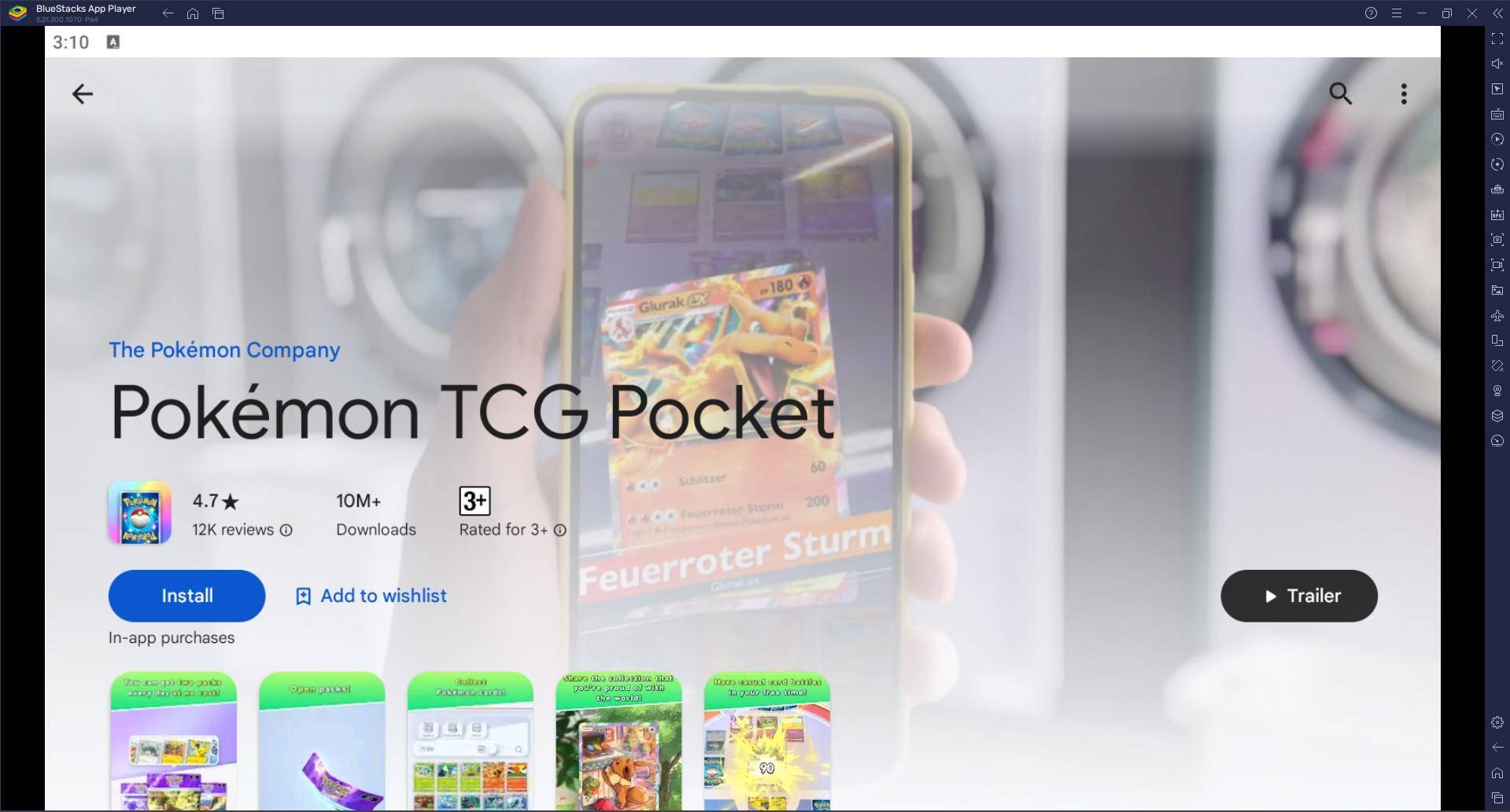 Maglaro ng Pokémon TCG Pocket sa PC/MAC gamit ang Bluestacks