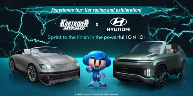 Ang KARTRIDER RUSH+'S ELECTRIC COLLABORE SA HYUNDIA IONIQ ay live na ngayon